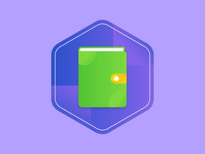 书矢量绿色渐变(Book vector green gradient)