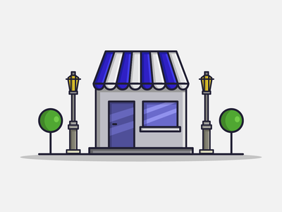 卡通插图商店(Cartoon illustrated shop)