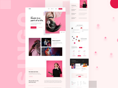 关于音乐登陆页面(About Music Landing Page)