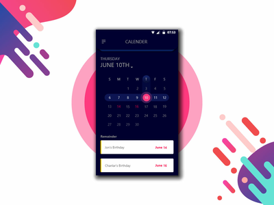 Android - 日历应用概念(Android - Calendar App Concept)