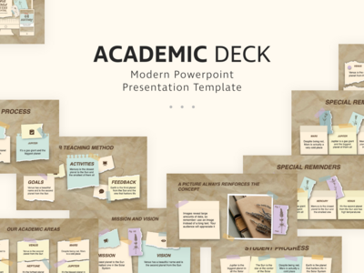 学术PowerPoint演示模板(Academic PowerPoint Presentation Template)