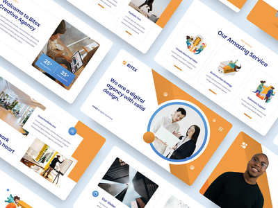 Bitex - 数字代理 Google 幻灯片(Bitex - Digital Agency Google Slide)