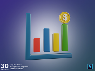 3D 美元图表(3D Dollar Chart)