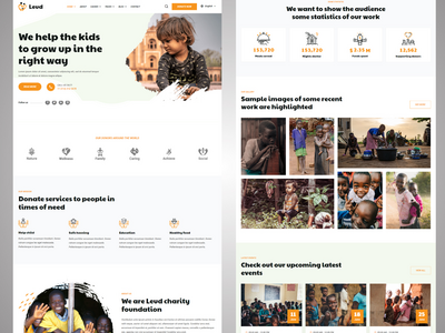 慈善和捐赠 HTML 模板(Charity & Donation HTML Template)