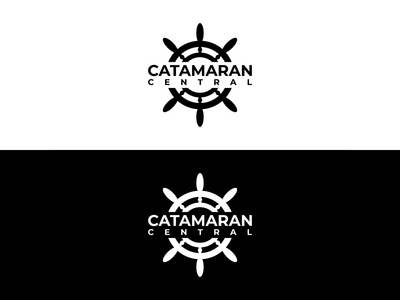 双体船标志设计(Catamaran Logo Design)