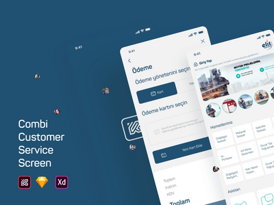 Combi 客户服务屏幕(Combi Customer Service Screen)