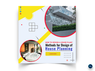 建筑社交媒体帖子模板(Architecture Social Media Post Template)