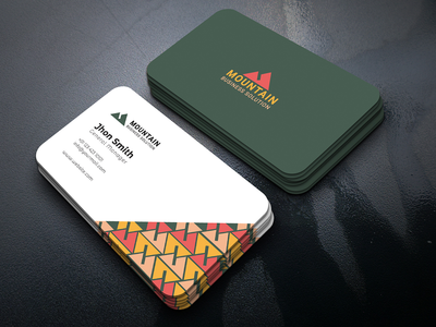 创意名片模板(Creative Business Card Template)