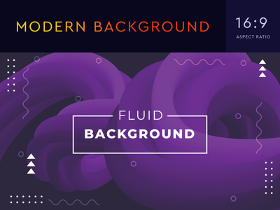 用于着陆页、海报、传单的具有 3D 流体形状的抽象背景(Abstract Background with 3D Fluid Shapes for Landing Page, Poster, Flyer)