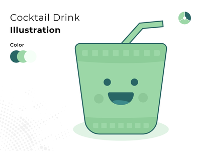 鸡尾酒饮料图(Cocktail Drink Illustration)