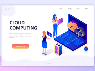 云计算等距概念(Cloud Computing Isometric Concept)