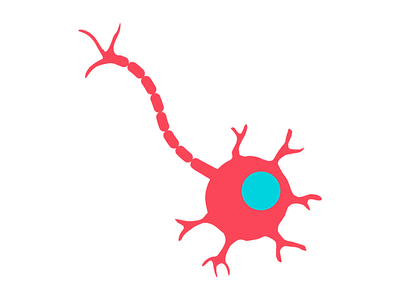 具有生长半平面彩色矢量对象的异常红细胞(Abnormal red cell with outgrowth semi flat color vector object)