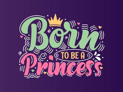 生来就是公主。母亲节(Born to be a Princess. Mothers day)