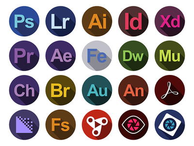 adobe 图标包(adobe icon pack)