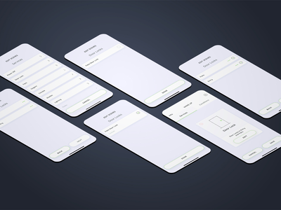创建服务门锁 Smarthome 移动 UI - FP(Create Services Door Lock Smarthome Mobile UI - FP)
