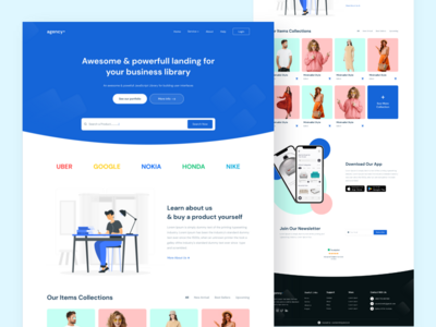 商务代理模板(Business Agency Template)