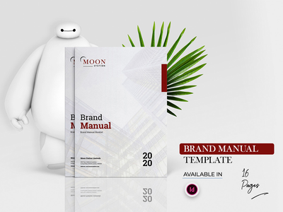 品牌手册指南手册(Brand Manual Guideline Brochure)