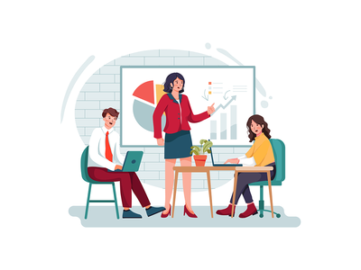 去参加商务会议的女商人(Business woman going for business meeting)