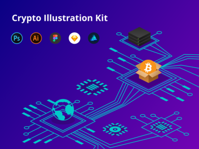加密插图工具包(Crypto Illustration Kit)