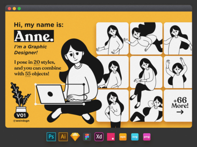 角色集 V01 安妮(Character Set V01 Anne)