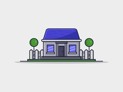 卡通插图房子(Cartoon illustrated house)