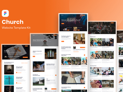 教会网站模板(Church Website Template)