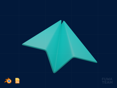 创意 - 3D 平面设计插图(Creative - 3D Graphic Design Illustration)