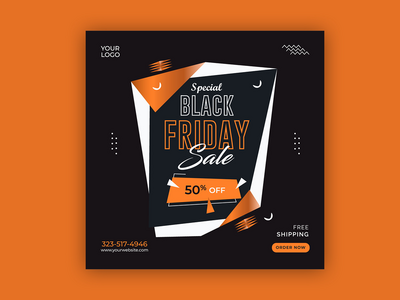 圣诞特卖社交媒体帖子(Christmas Sale Social Media Post)