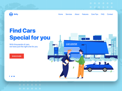 汽车经销中心陈列室内部(Cars Dealership Center Showroom Interior)