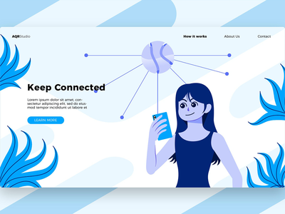 已连接 - 横幅和着陆页(Connected - Banner & Landing Page)