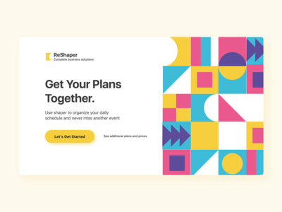 抽象标题设计(Abstract Header Design)