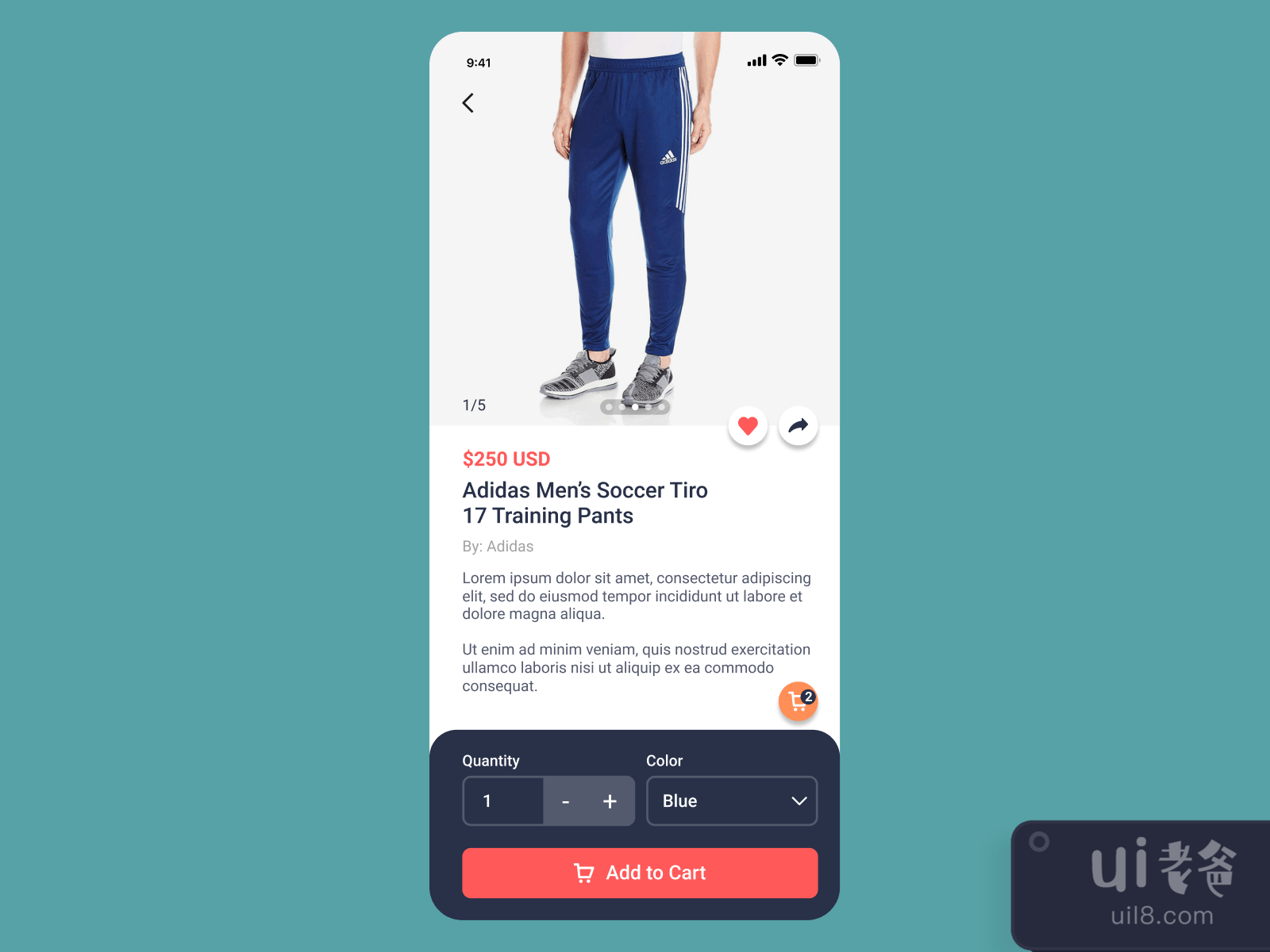E-commerce App UI for Figma and Adobe XD No 4 E-commerce App UI for Figma and Adobe XD No 4