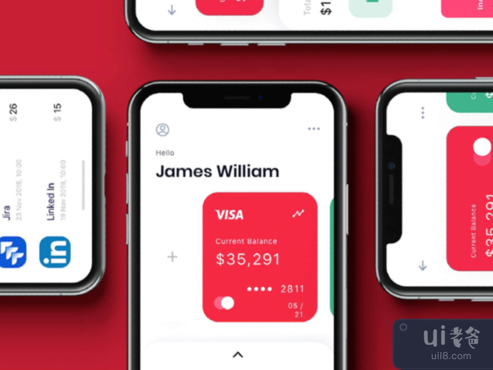 Finance App for Figma and Adobe XD No 4