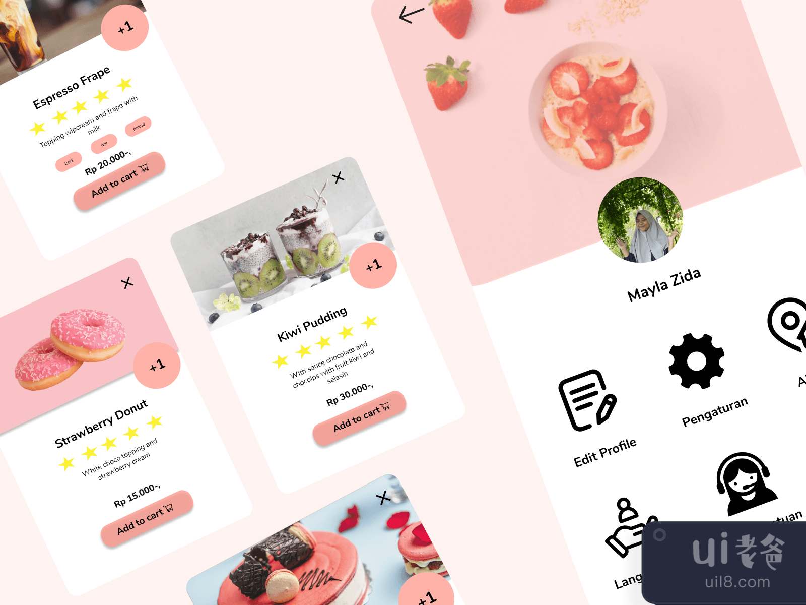 Food Ecommerce Design App for Figma and Adobe XD No 3 Food Ecommerce Design App for Figma and Adobe XD No 3