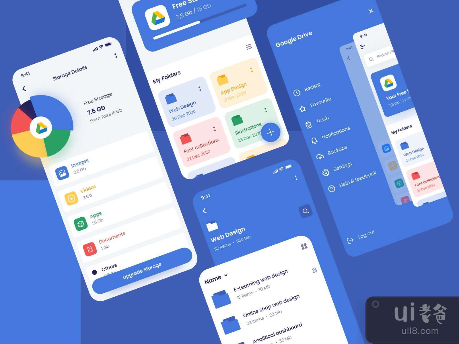 G-Drive UI Kit for Figma and Adobe XD No 2 G-Drive UI Kit for Figma and Adobe XD No 2