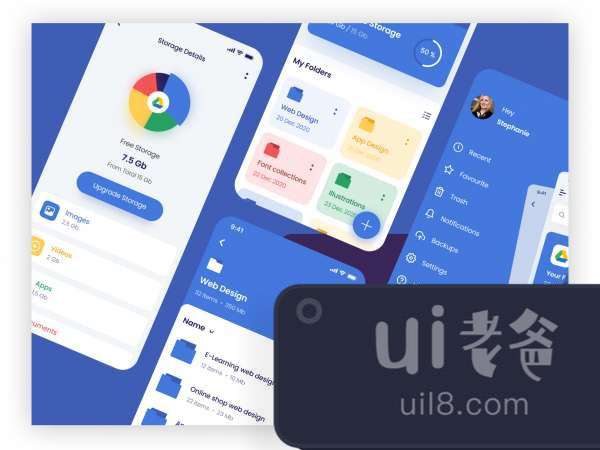 G-Drive UI Kit for Figma and Adobe XD No 1 G-Drive UI Kit for Figma and Adobe XD No 1