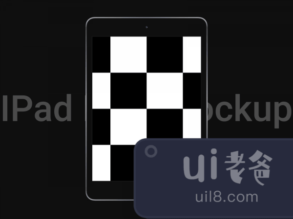 iPad Mini Mockup for Figma and Adobe XD No 1