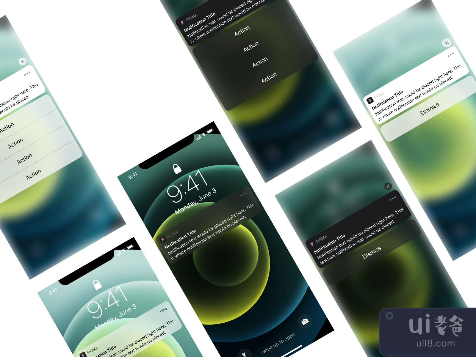 iPadOS 14 UI Kit for Figma and Adobe XD No 2