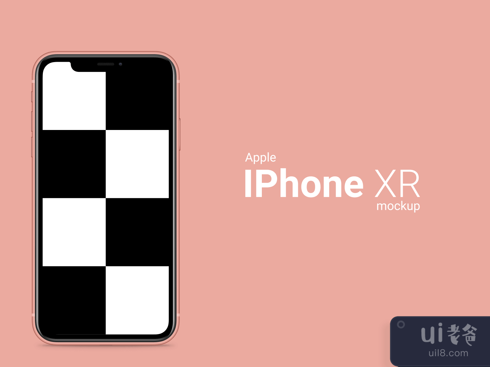 iPhone XR Color Mockup for Figma and Adobe XD No 4 iPhone XR Color Mockup for Figma and Adobe XD No 4