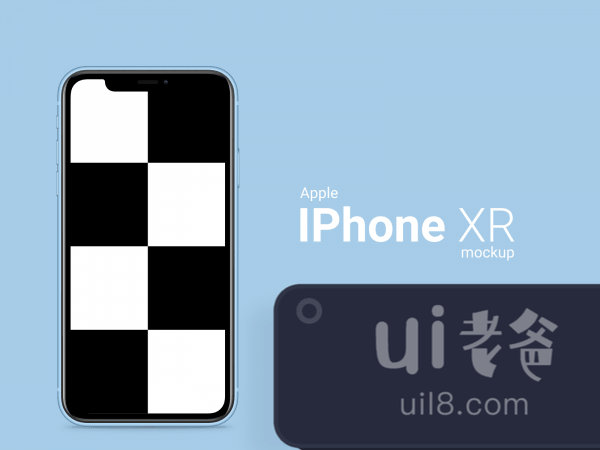 iPhone XR Color Mockup for Figma and Adobe XD No 1 iPhone XR Color Mockup for Figma and Adobe XD No 1