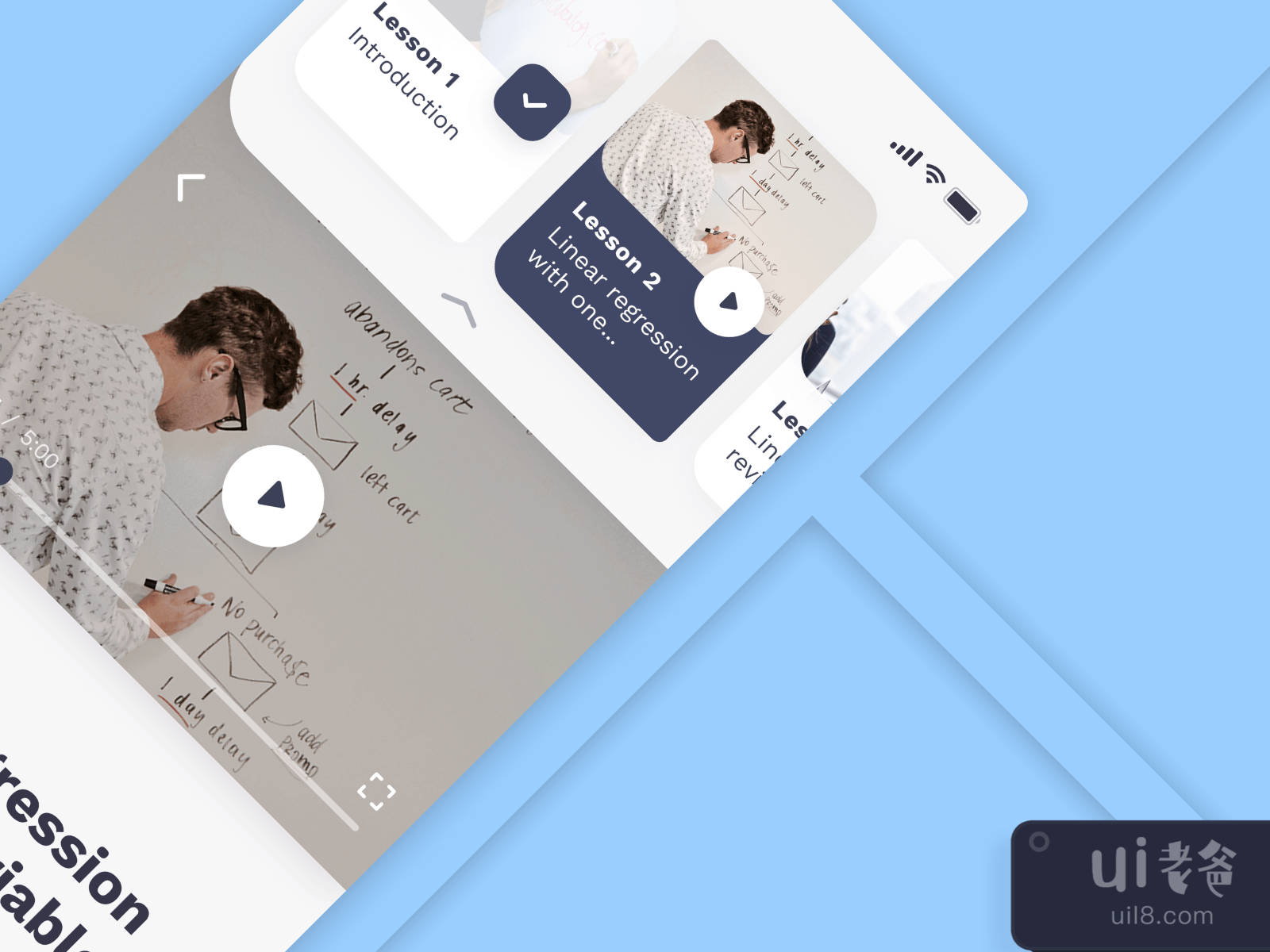 Online Courses Platform for Figma and Adobe XD No 3 Online Courses Platform for Figma and Adobe XD No 3