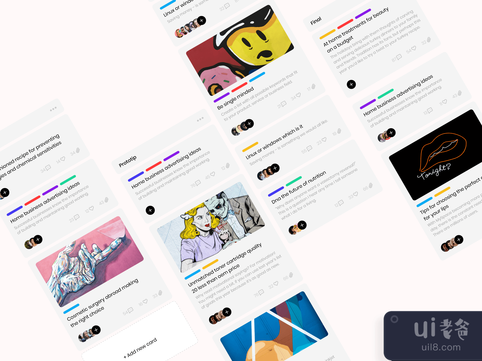 Trello Redesign Concept UI for Figma and Adobe XD No 3 Trello Redesign Concept UI for Figma and Adobe XD No 3