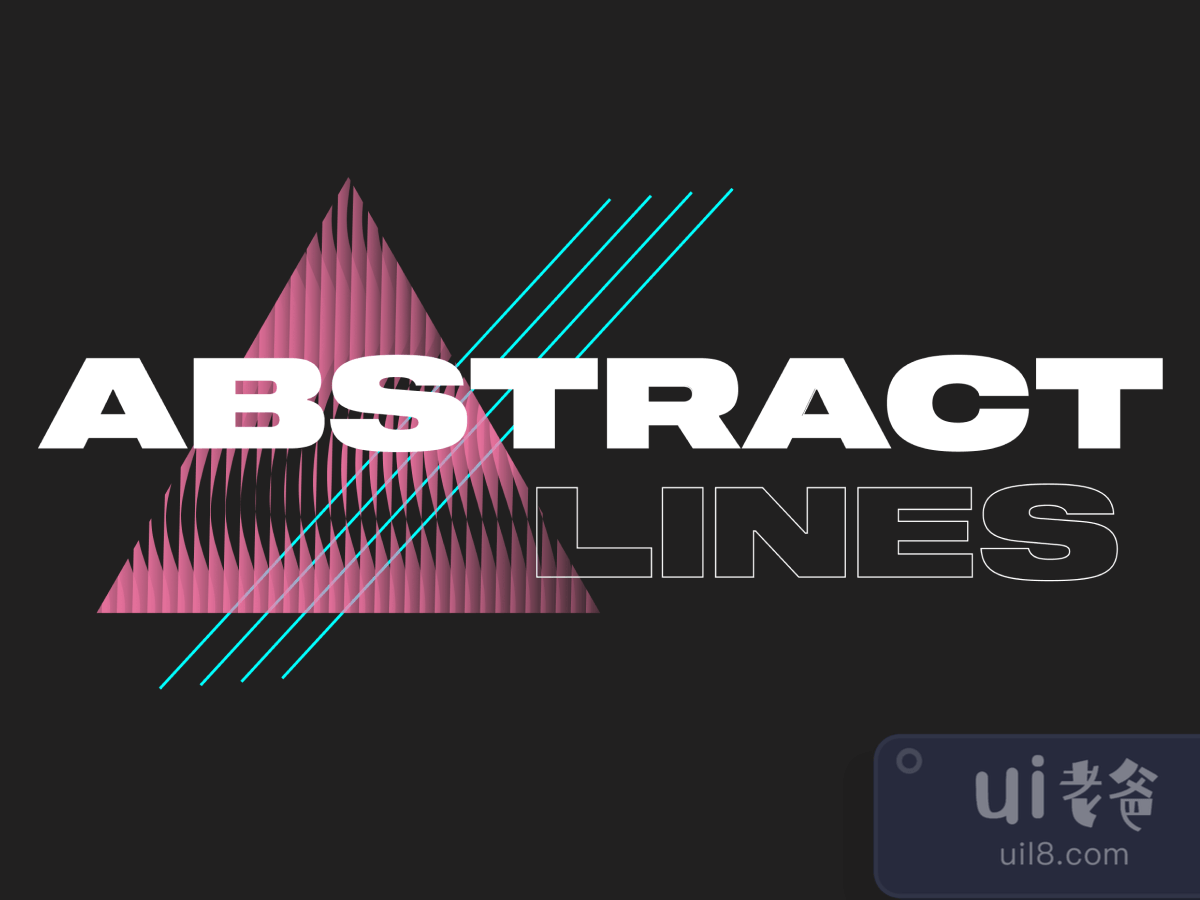Abstract Lines Pack for Figma and Adobe XD No 1 Abstract Lines Pack for Figma and Adobe XD No 1