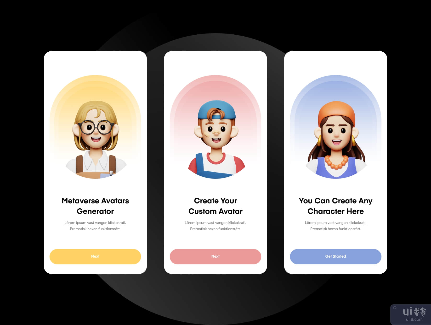 阿凡达 3D 角色 (Avatar 3D Characters)插图1