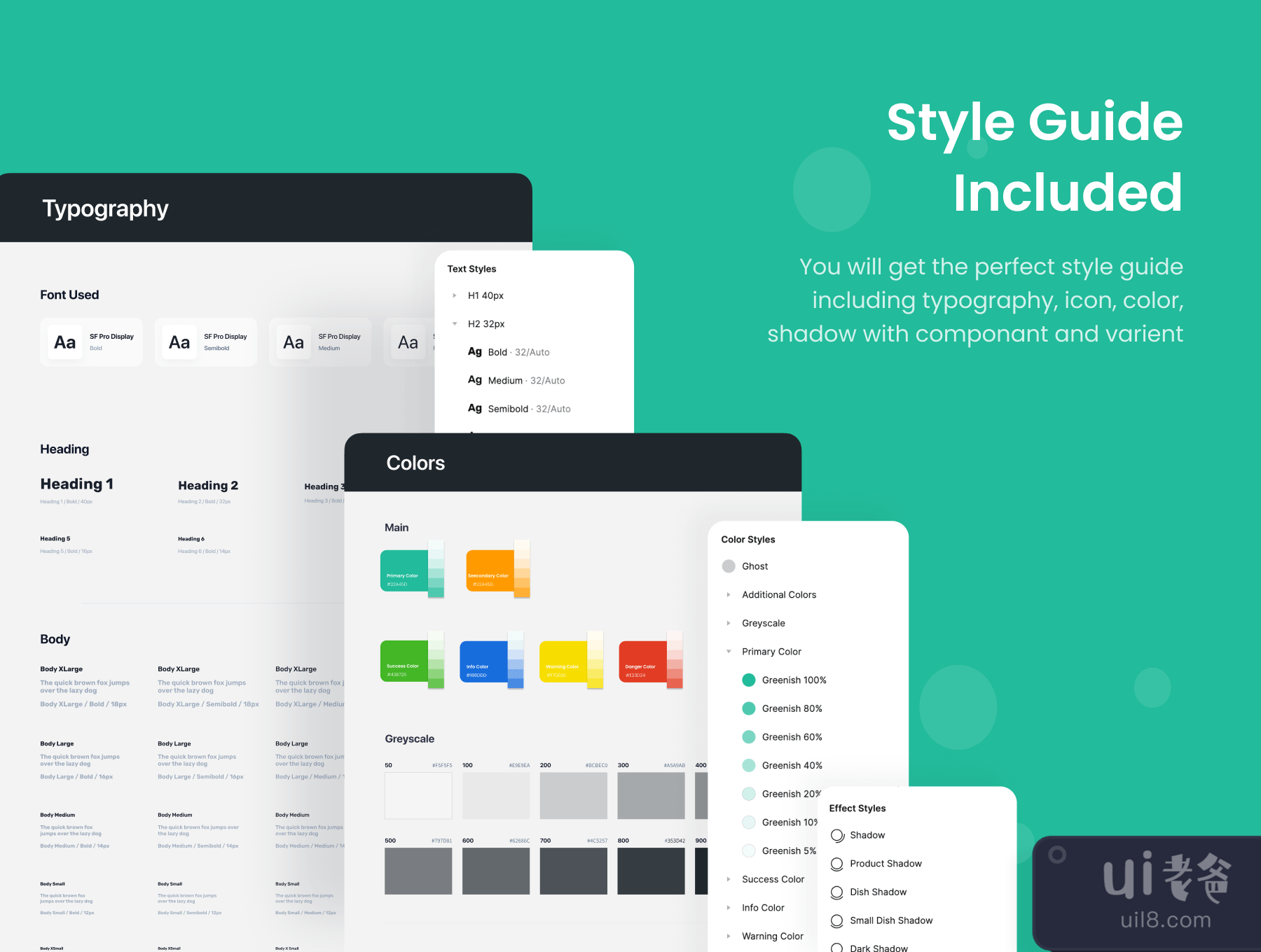 婴儿食品应用UI套件 (Baby Food Apps UI Kit)插图3