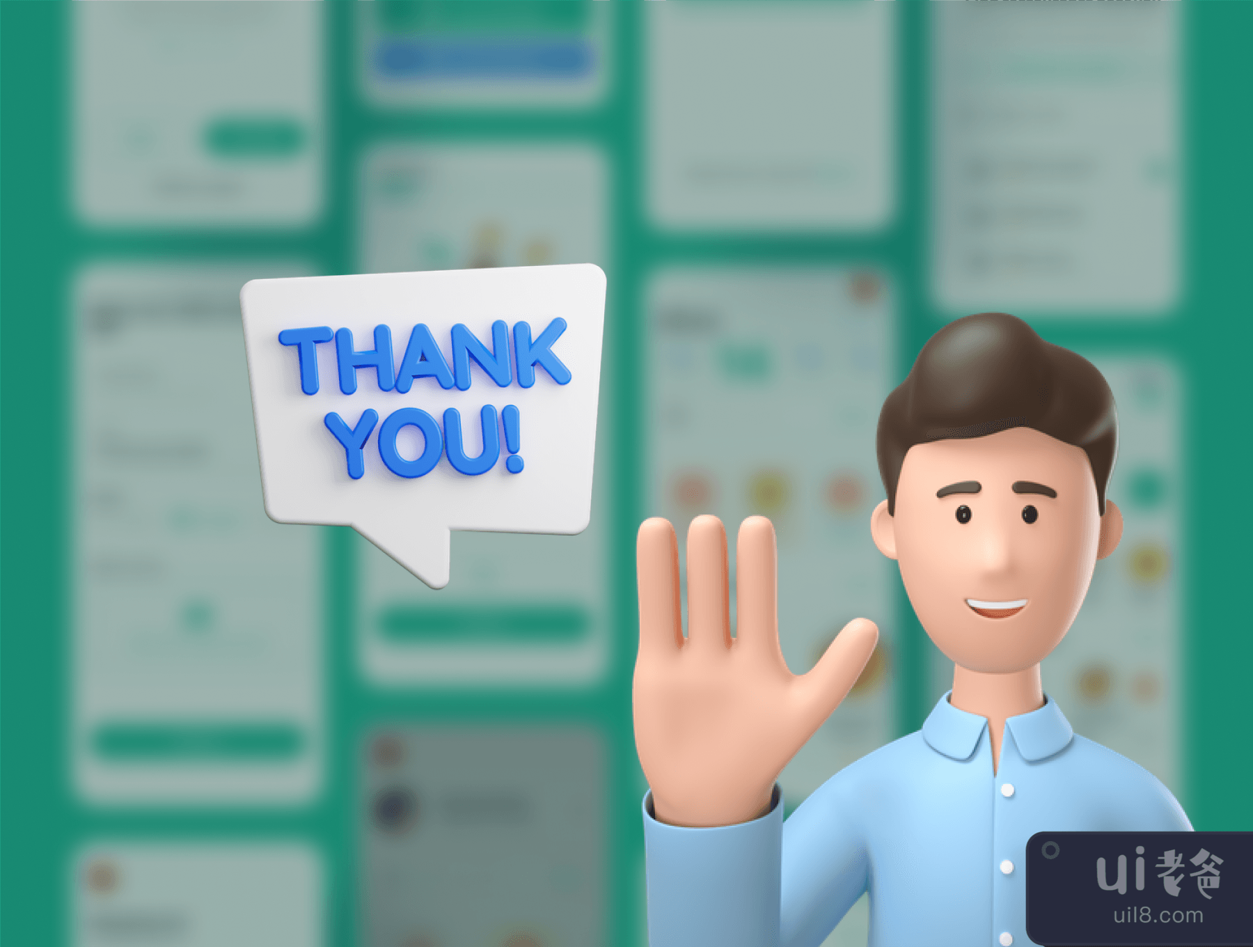 婴儿食品应用UI套件 (Baby Food Apps UI Kit)插图1