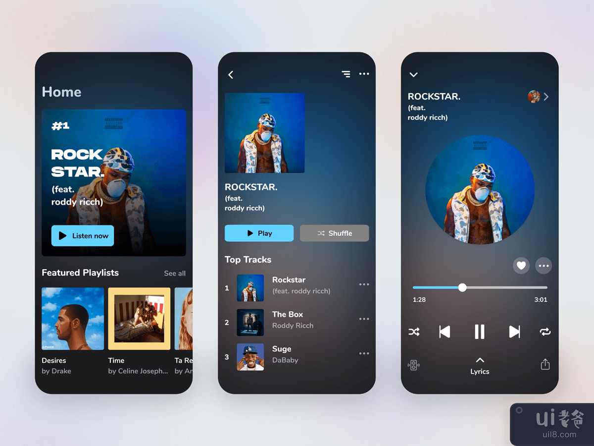 Music App - UI_UX