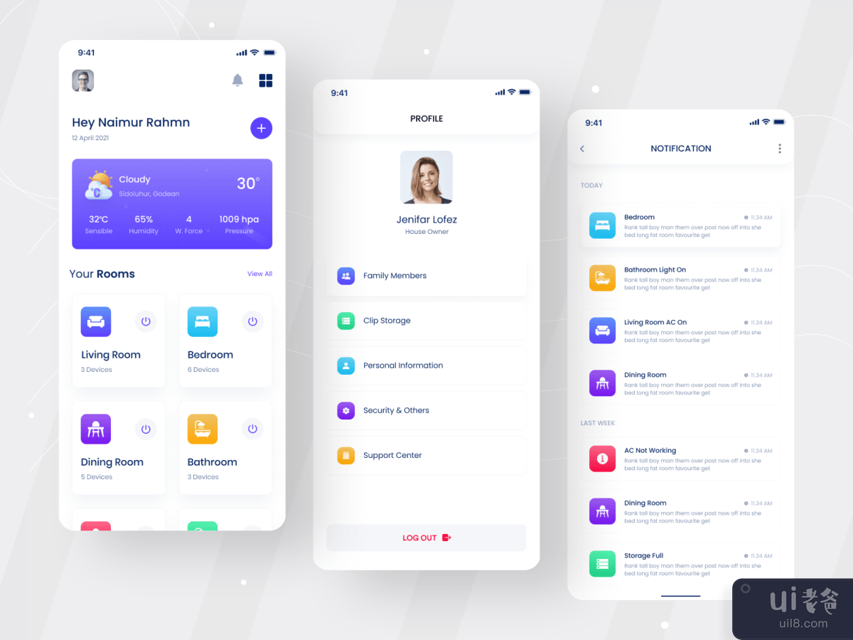 Smart Home Mobile App