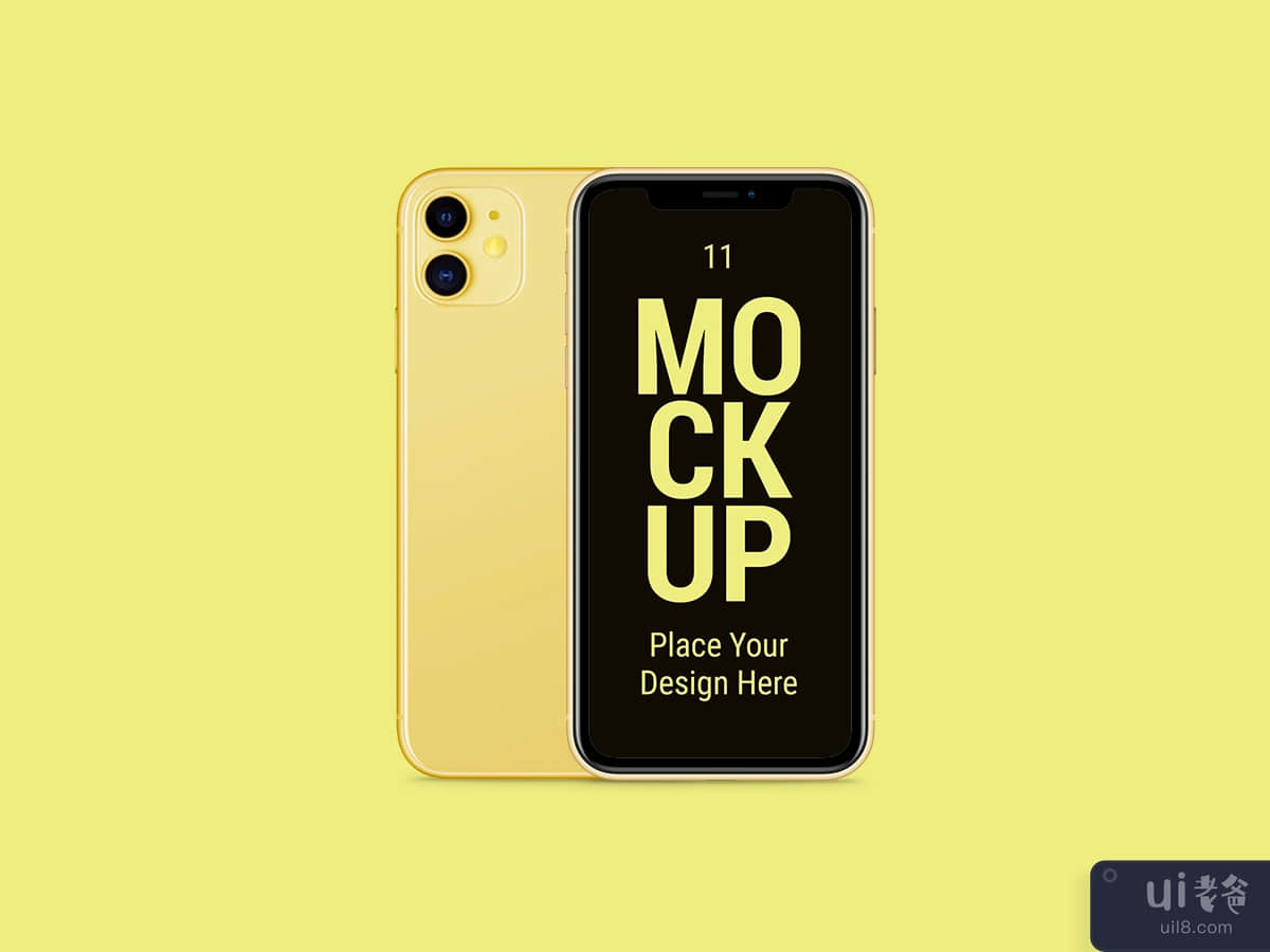 Latest Smart Phone 11 pro MAX Mockup to Present Artwork