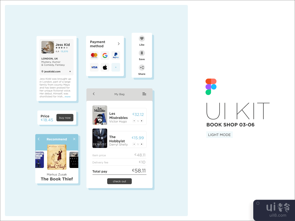 Bookshop UI Kit